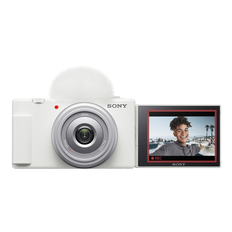 Sony ZV-1F Vlog Camera for Content Creators and Vloggers (White) - Used
