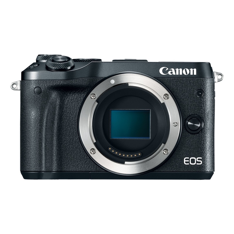 Canon EOS M6 Body (Black) (Renewed) - Reconditioned