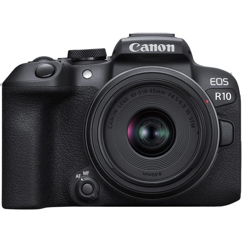 Canon EOS R10 Mirrorless Camera w/RF-S18-45mm f/4.5-6.3 is STM Lens Kit - Reconditioned
