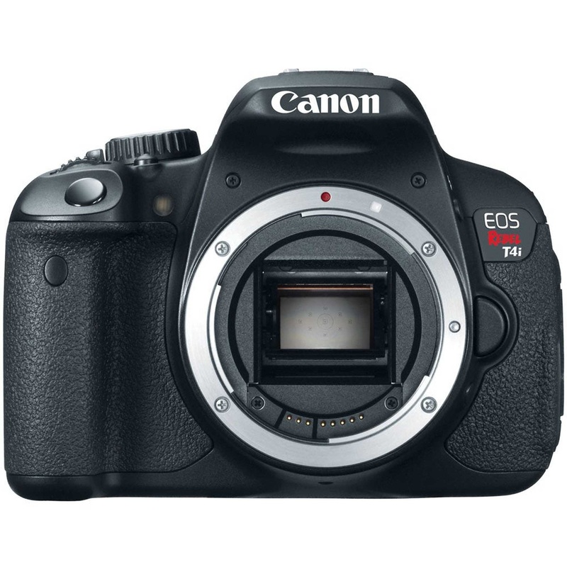 Canon EOS Rebel T4i / 650D 18.0 MP Digital SLR Camera - Black (Body Only) (6558B - Used