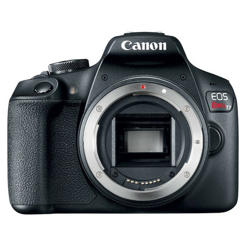 Canon EOS Rebel T7 Digital SLR Camera Body Only (Kit Box) - Reconditioned