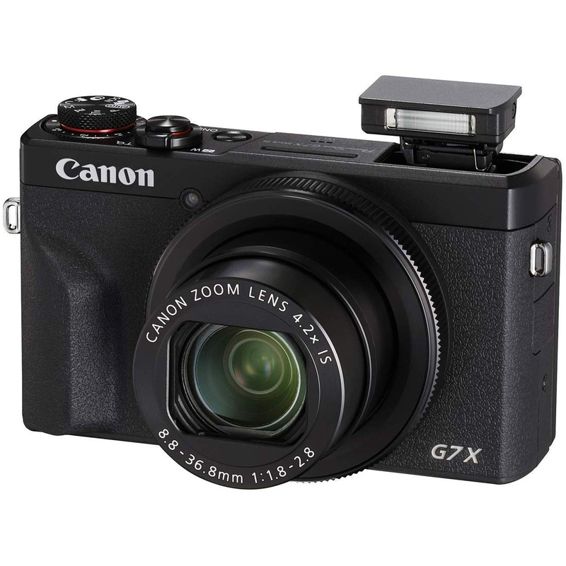 Canon PowerShot Digital Camera [G7 X Mark III] with Wi-Fi & NFC, LCD Screen and 4K Video - Black - Reconditioned