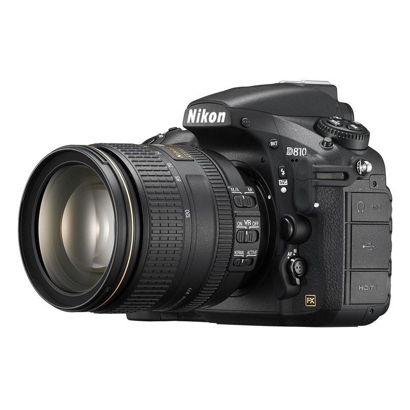 Nikon D810 FX-format Digital SLR w/ 24-120mm f/4G ED VR Lens - Used