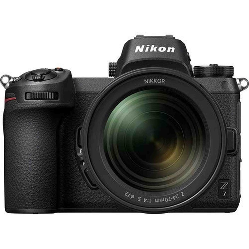 Nikon Z7 45.7 MP Mirrorless Ultra HD Digital Camera 4K Nikkor Z 24-70mm S Lens (International Version No Warranty) - Used