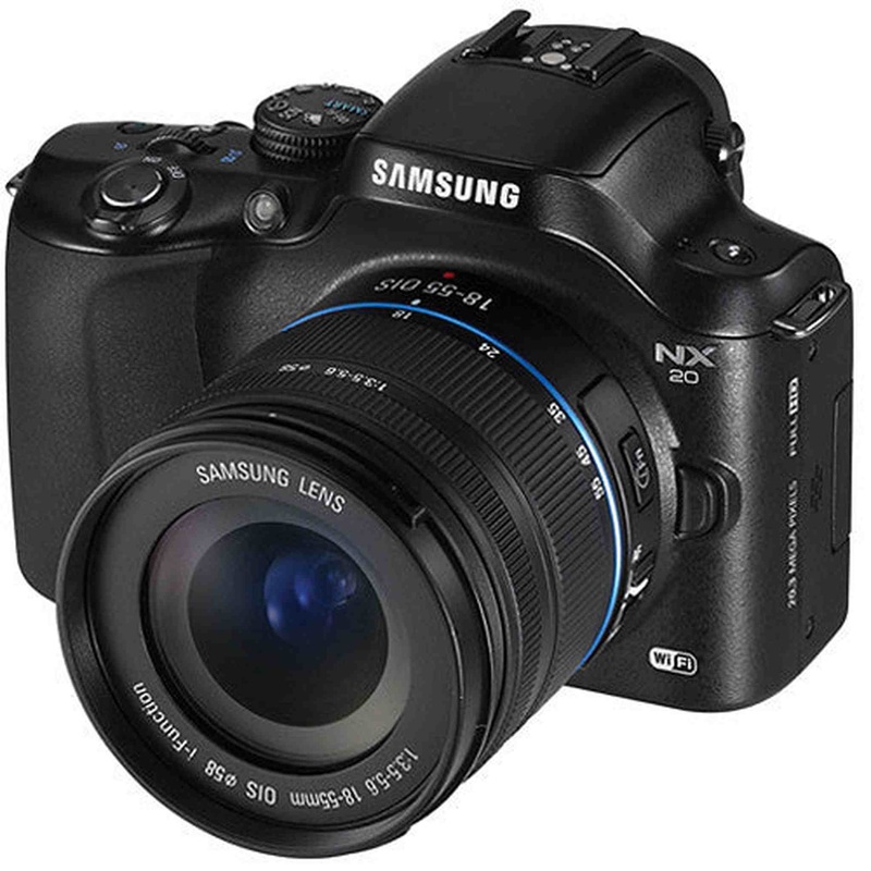 Samsung NX20 20.3 MP SLR with 3.0-Inch LCD Camera (Black)