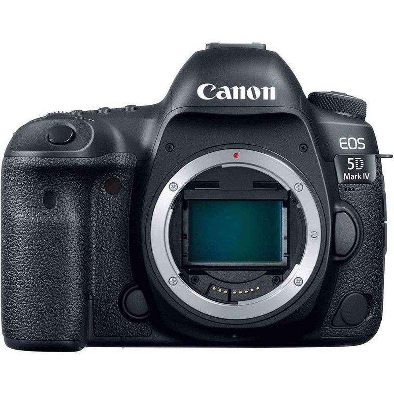Canon EOS 5D Mark IV 30.4 MP Full Frame CMOS DSLR Camera (Body) Wi-Fi NFC 4K Video (1483C002) (Certified Refurbished) - Reconditioned
