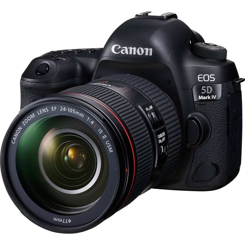 Canon EOS 5D Mark IV Full Frame Digital SLR Camera with EF 24-105mm f/4L is II USM Lens Kit - Reconditioned