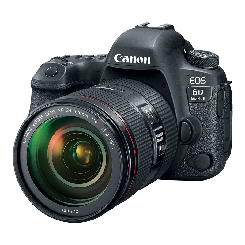 Canon EOS 6D Mark II DSLR Camera with EF 24-105mm USM Lens - WiFi Enabled - Used
