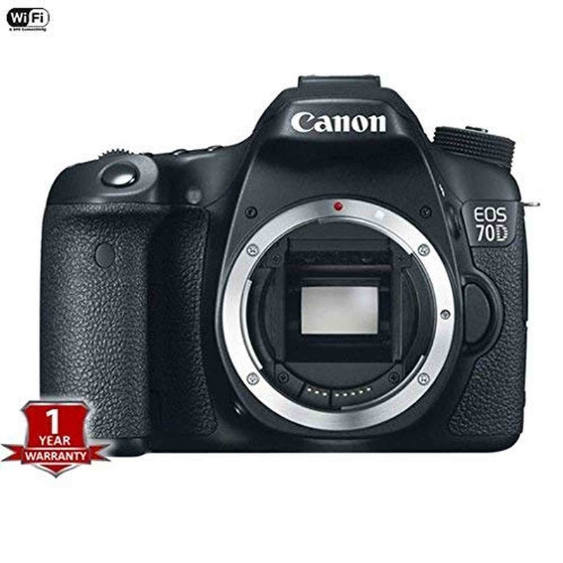 Canon EOS 70D Digital SLR Camera (Body Only) International Version (No Warranty)