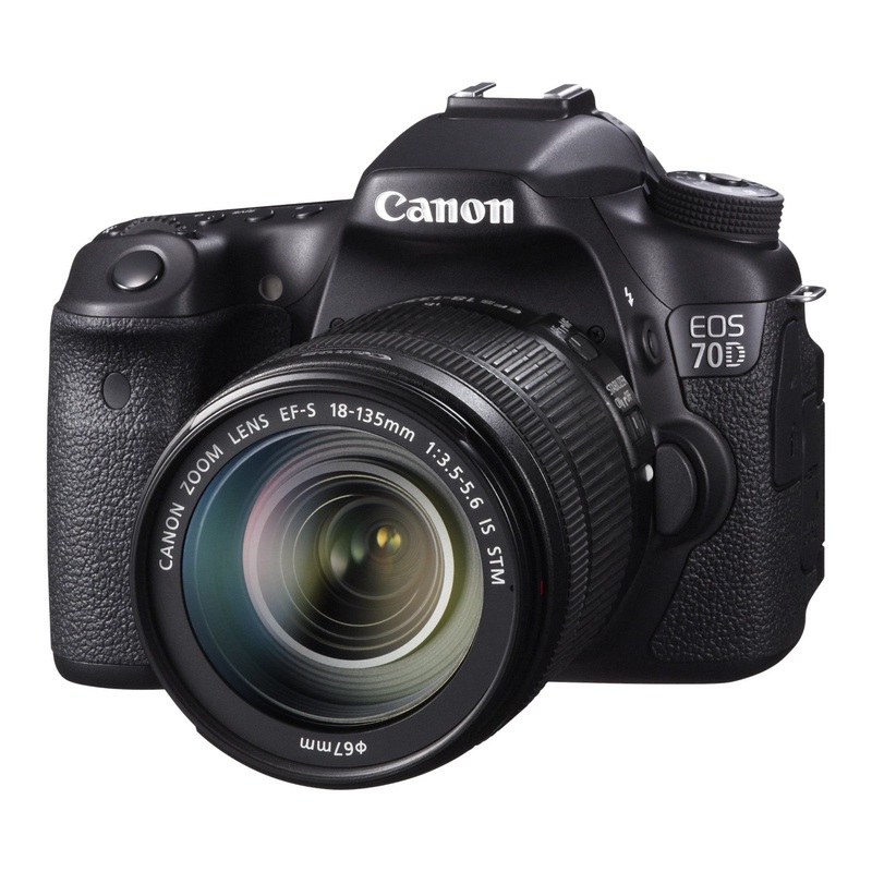Canon EOS 70D Digital SLR Camera with 18-135mm STM Lens - Used