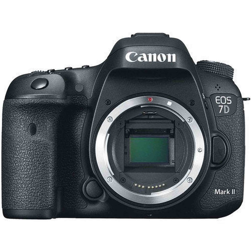 Canon EOS 7D Mark II DSLR Camera (Body) + 32GB Card + Camera CASE + Tripod - International Vesion (No Warranty)