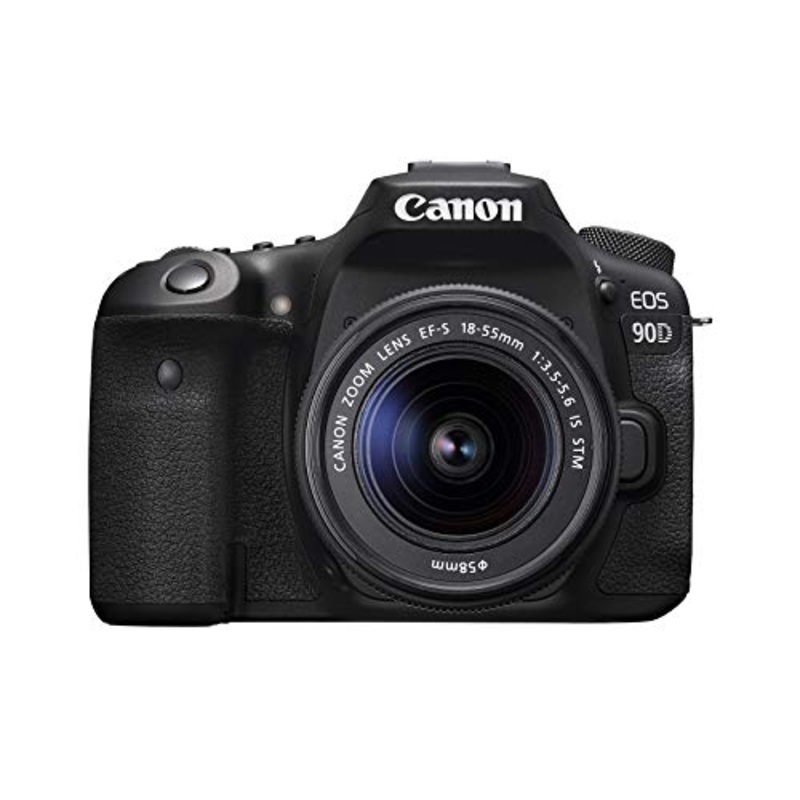Canon EOS 90D 32.5MP Digital SLR Camera - Black (Kit with 18-55mm f/3.5-5.6 IS - Refurbished - Like New