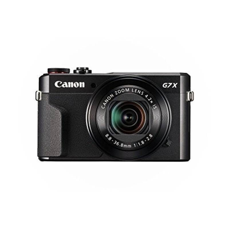 Canon PowerShot G7 X Mark II (Black) (Renewed) - Reconditioned