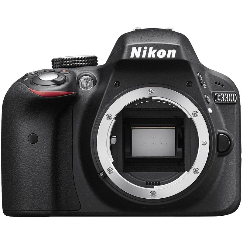 Nikon D3300 Digital SLR Camera Body (Black) - International Version (No Warranty) - Used
