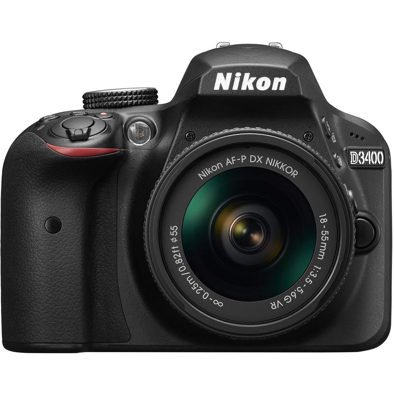 Nikon D3400 w/ AF-P DX NIKKOR 18-55mm f/3.5-5.6G VR (Black) - Used