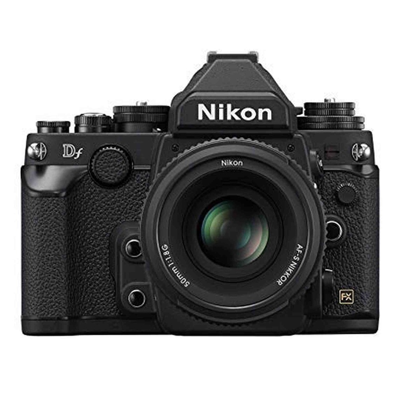 Nikon Df 16.2 MP CMOS FX-Format Digital SLR Camera Body (Black) (Renewed) - Reconditioned