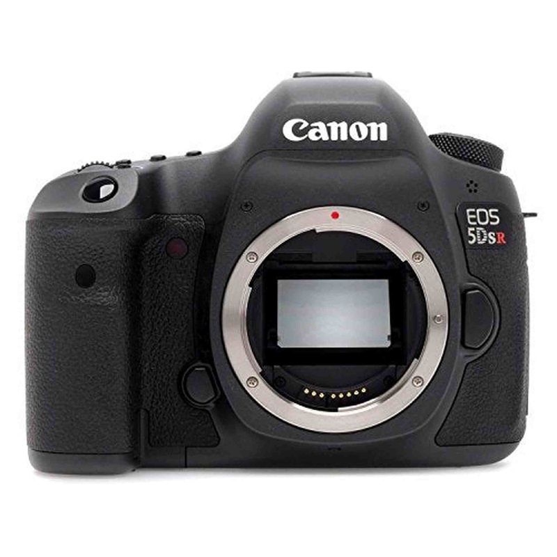 Canon 0582C002-IV EOS 5DS R Digital SLR with Low-Pass Filter Effect Cancellation (Body Only) International Version (No Warranty), Black - Used