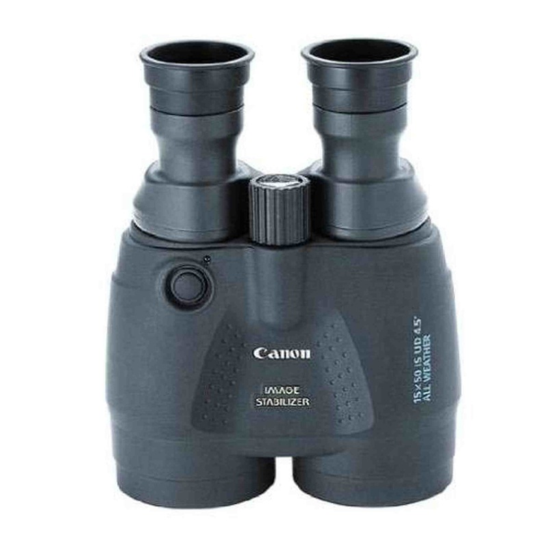 Canon 18x50 Image Stabilization All-Weather Binoculars w/Case, Neck Strap & Batteries International Version (No Warranty