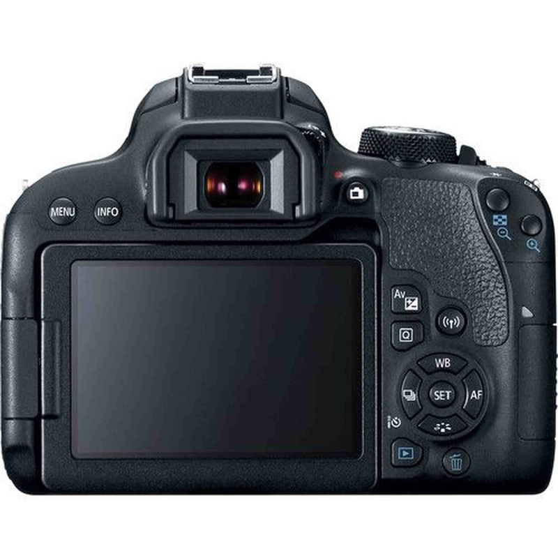 Canon EOS 800D Digital SLR Camera Black (International Model No Warranty) (Renewed) - Reconditioned