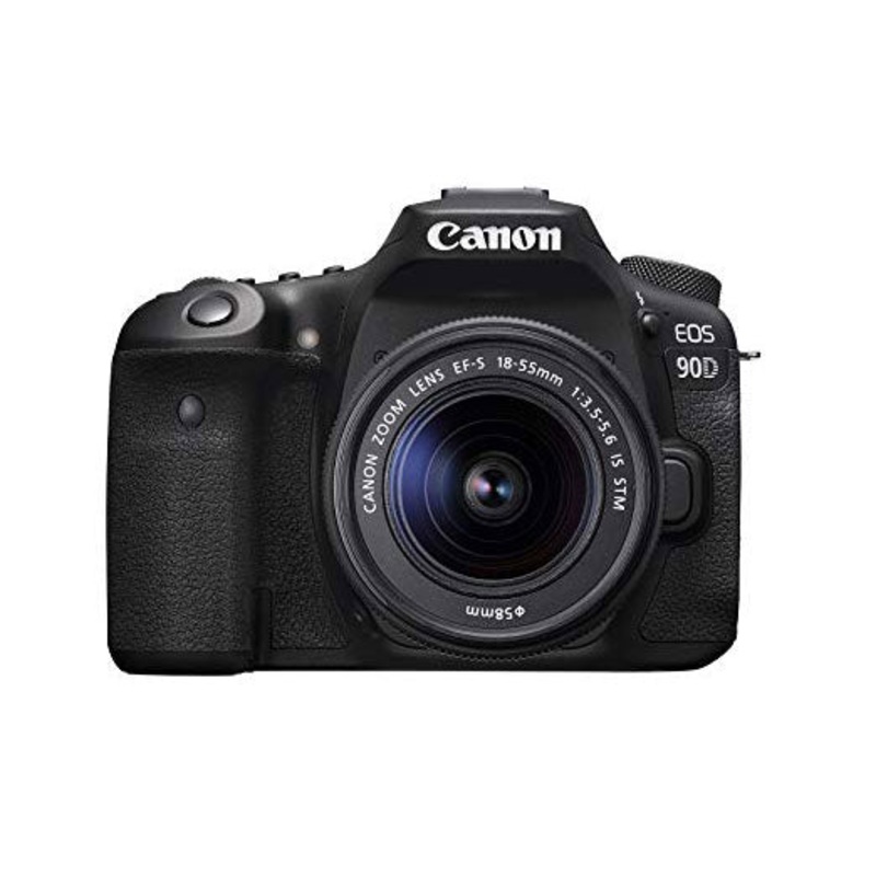 Canon EOS 90D Digital SLR Camera with 18-135 is USM Lens (Renewed) - Reconditioned