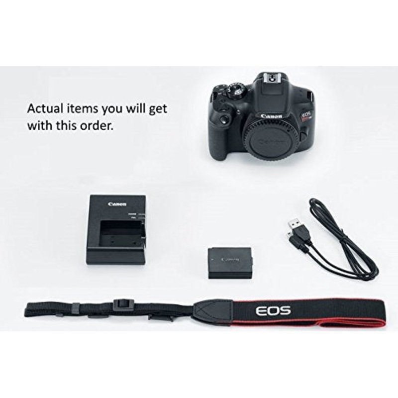 Canon EOS Rebel T6 DSLR Camera (Body Only) International Version (No Warranty)