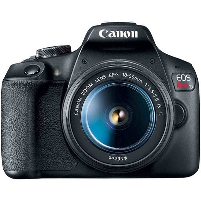Canon EOS Rebel T7 DSLR Camera with 18-55mm and 75-300mm Lenses 2727C021