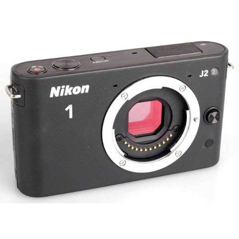 Nikon 1 J2 10.1 MP HD Digital Camera (Black) Body Only - Used