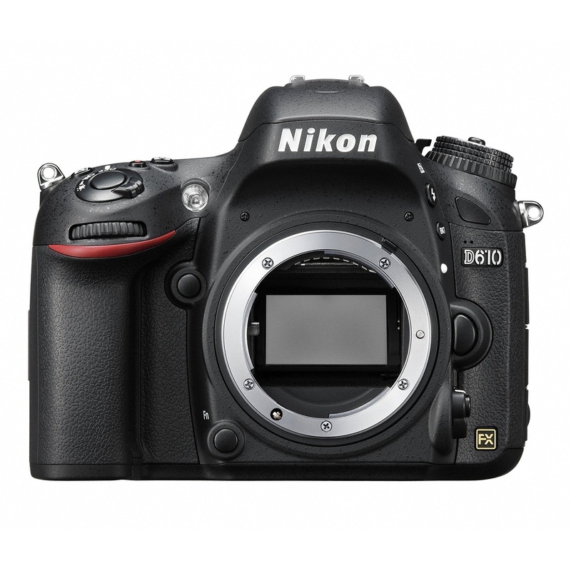 Nikon D610 24.3 MP CMOS FX-Format Digital SLR Camera (Body Only) International Version (No warranty) - Used