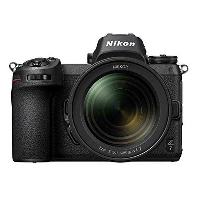 Nikon Z7 FX-Format Mirrorless Camera Body w/ NIKKOR Z 24-70mm f/4 S (Renewed) - Reconditioned