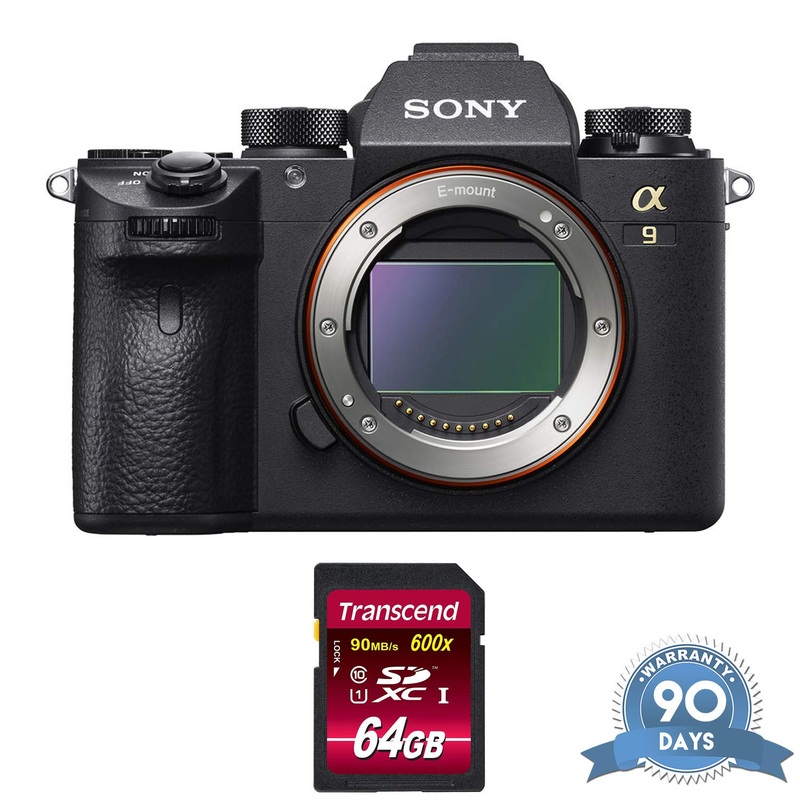 Sony Alpha a9 Mirrorless Digital Camera (Body Only) with Memory Card - (Renewed) - Reconditioned