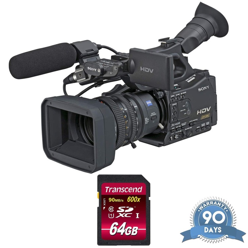 Sony HVR-Z7U HDV Camcorder with Memory Card - (Renewed) - Reconditioned