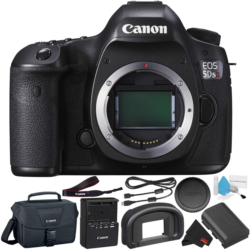 Canon EOS 5DS R Digital SLR Camera 0581C002 (Body Only)- Starter Bundle