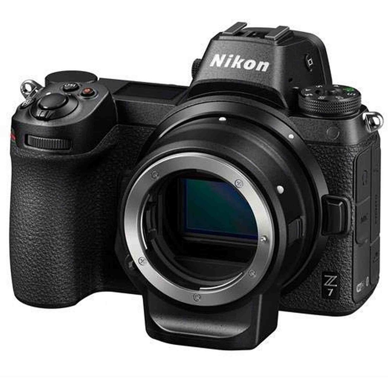 Nikon Z7 FX-Format Mirrorless Camera Body with Mount Adapter FTZ (Renewed) - Reconditioned