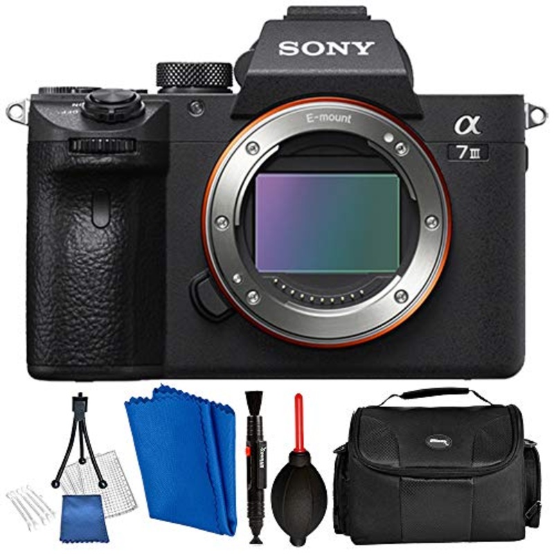Sony Alpha a7 III Full Frame Mirrorless Digital Camera (Body Only) ILCE7M3/B - Bundle Kit - Used
