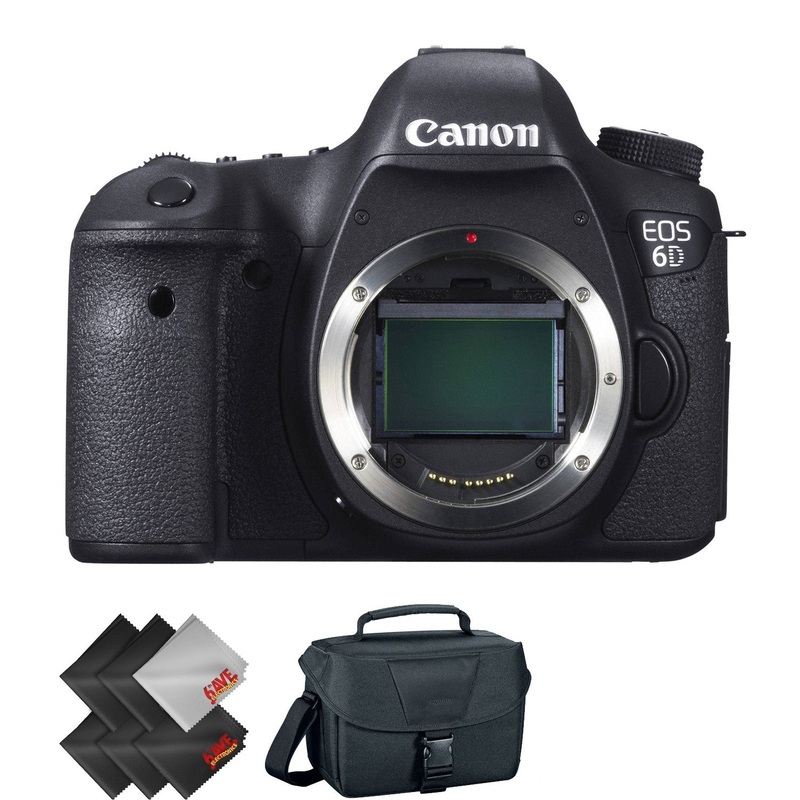 Canon EOS 6D DSLR Camera (Body Only) - Open Box + 1 Year Warranty