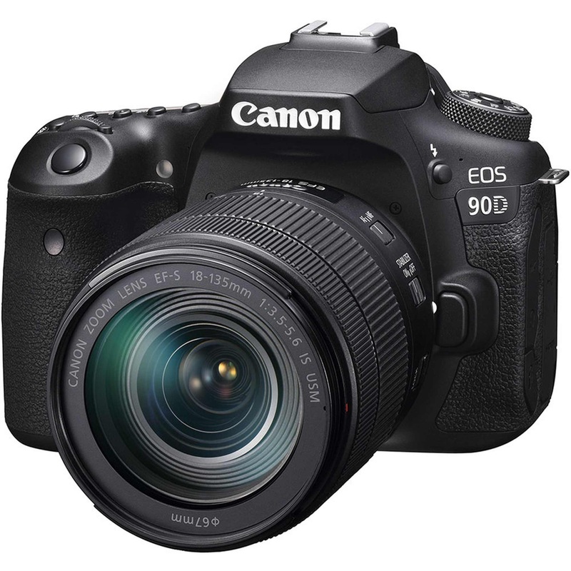 Canon EOS 90D DSLR Camera with 18-135mm Lens - Reconditioned