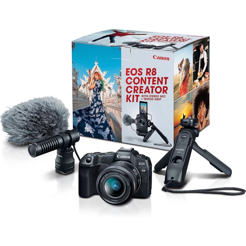 Canon EOS R8 Content Creator Kit - Reconditioned
