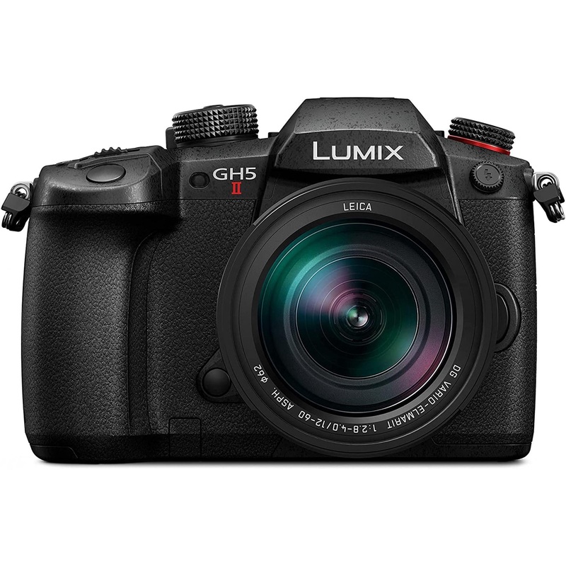 Panasonic LUMIX GH5M2 Mirrorless Digital Camera W/12-60mm F2.8-4.0 Leica Lens DC-GH5M2LK (International Model) - Used