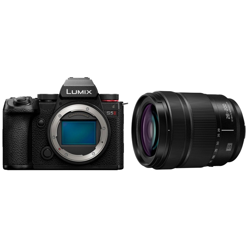 Panasonic LUMIX S5II Mirrorless Camera with LUMIX S Series 28-200mm F4-7.1 Macro O.I.S. Lens - Reconditioned