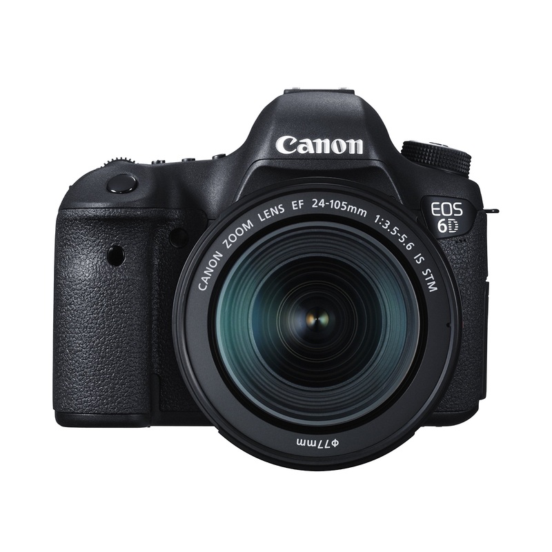 Canon EOS 6D 20.2 MP CMOS Digital SLR Camera with EF 24-105mm IS STM Kit - Wi-Fi Enabled - Used