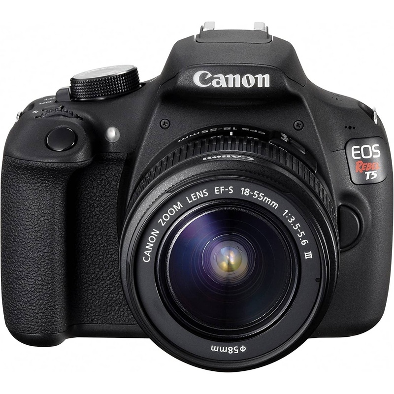 Canon EOS Rebel T5 18.0MP Camera with EF-S 18-55mm III Kit - Reconditioned