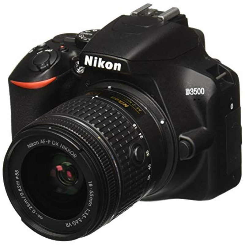 Nikon D3500 W/ AF-P DX NIKKOR 18-55mm f/3.5-5.6G VR Black - Reconditioned