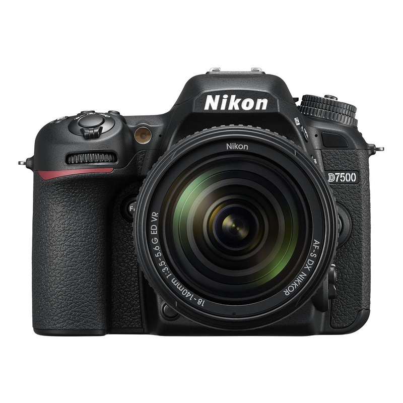 Nikon D7500 20.9MP DSLR Camera with AF-S DX NIKKOR 18-140mm f/3.5-5.6G ED VR Lens, Black - Used