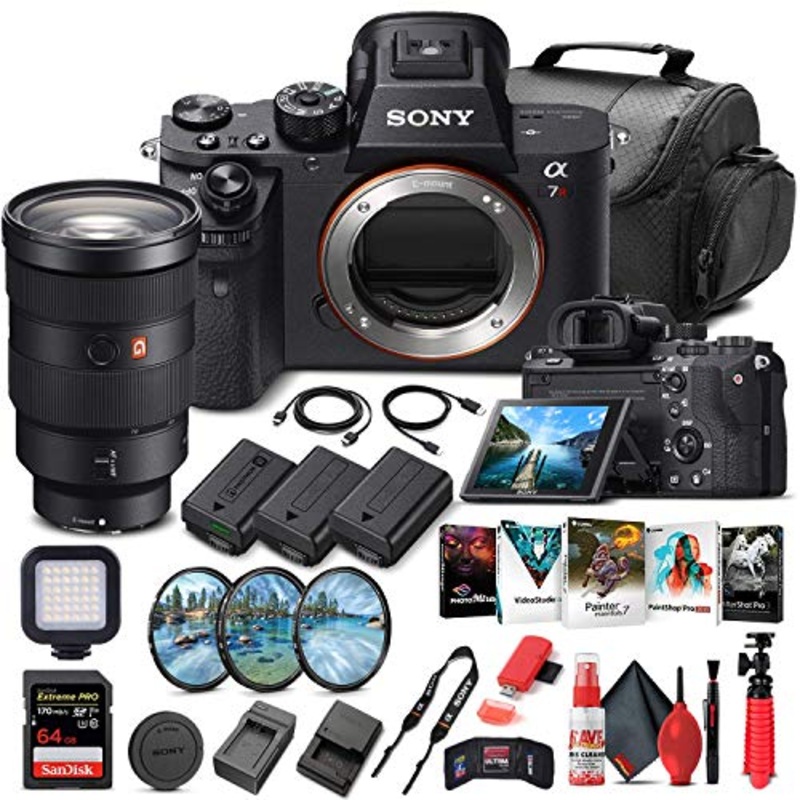 Sony Alpha a7R II Mirrorless Camera W/ Sony FE 24-70mm Lens - Advanced Bundle - Reconditioned