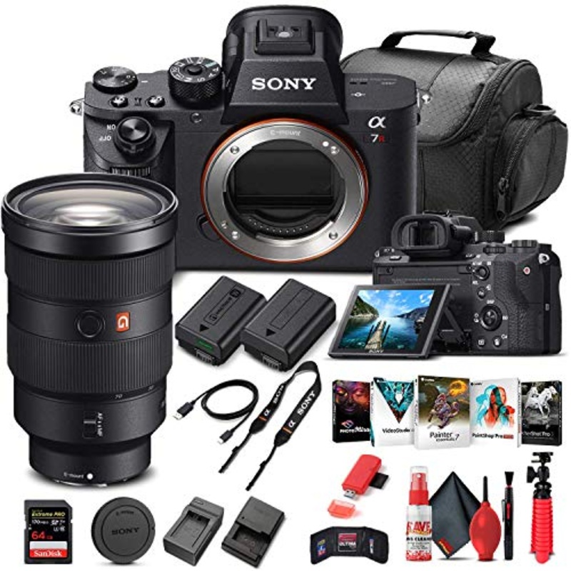 Sony Alpha a7R II Mirrorless Camera W/ Sony FE 24-70mm Lens - Basic Bundle - Reconditioned