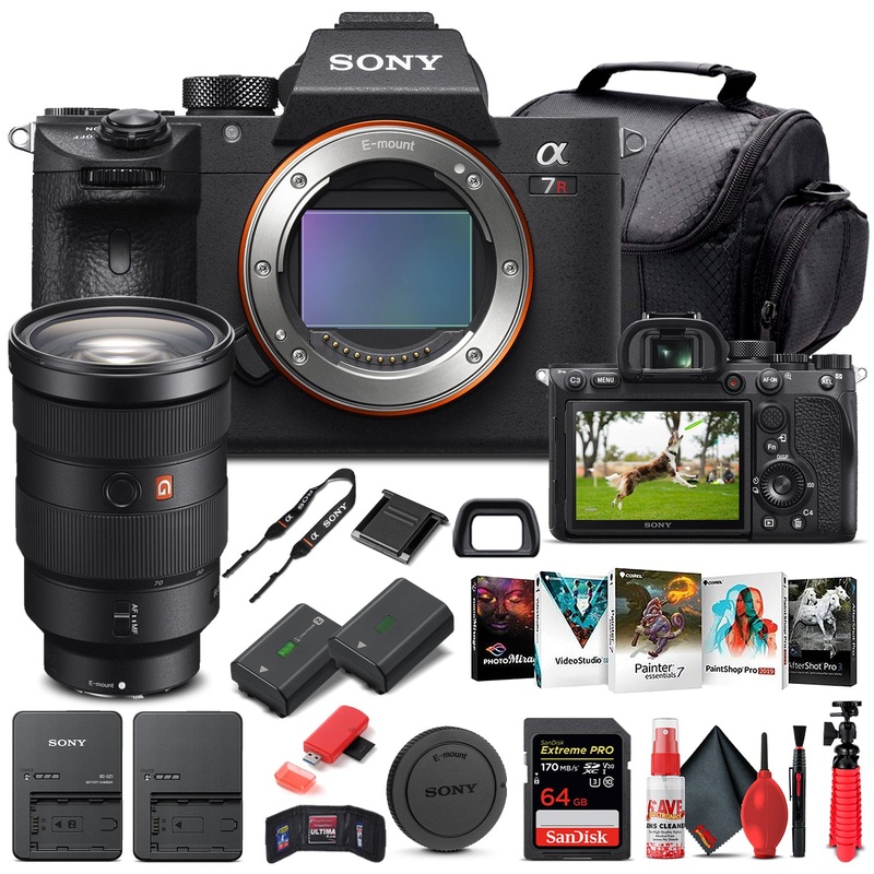 Sony Alpha a7R IV Mirrorless Camera W/ Sony FE 24-70mm Lens - Basic Bundle - Reconditioned