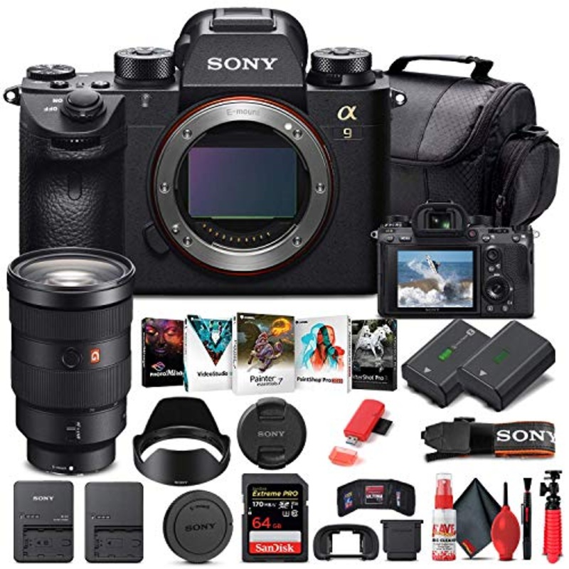 Sony Alpha a9 II Mirrorless Camera W/ Sony FE 24-70mm Lens - Basic Bundle - Reconditioned