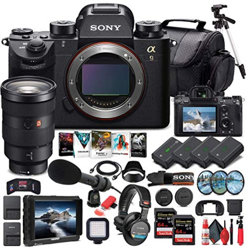 Sony Alpha a9 II Mirrorless Camera W/ Sony FE 24-70mm Lens - Pro Bundle - Reconditioned