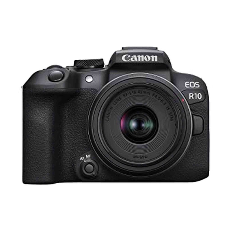 Canon EOS R10 Mirrorless Camera w/RF-S18-45mm f/4.5-6.3 is STM Lens Kit