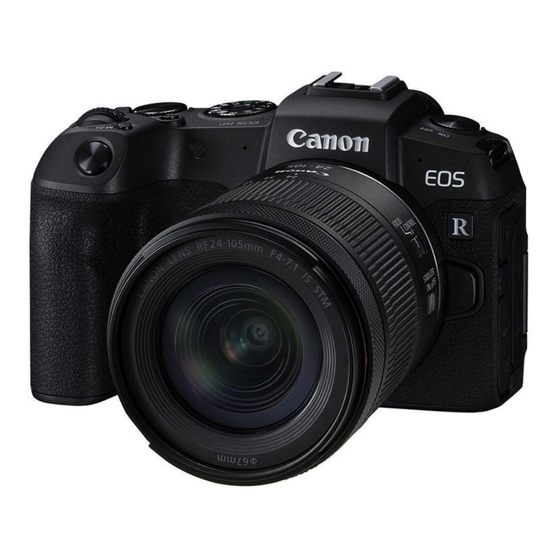 Canon EOS RP Full-Frame Mirrorless Interchangeable Lens Camera + RF24-105mm Lens F4-7.1 IS STM Lens